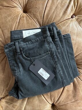 rag & bone Extra Slim Black Jeans